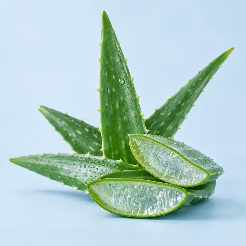 Fresh aloe vera for Bareblue natural eye makeup remover