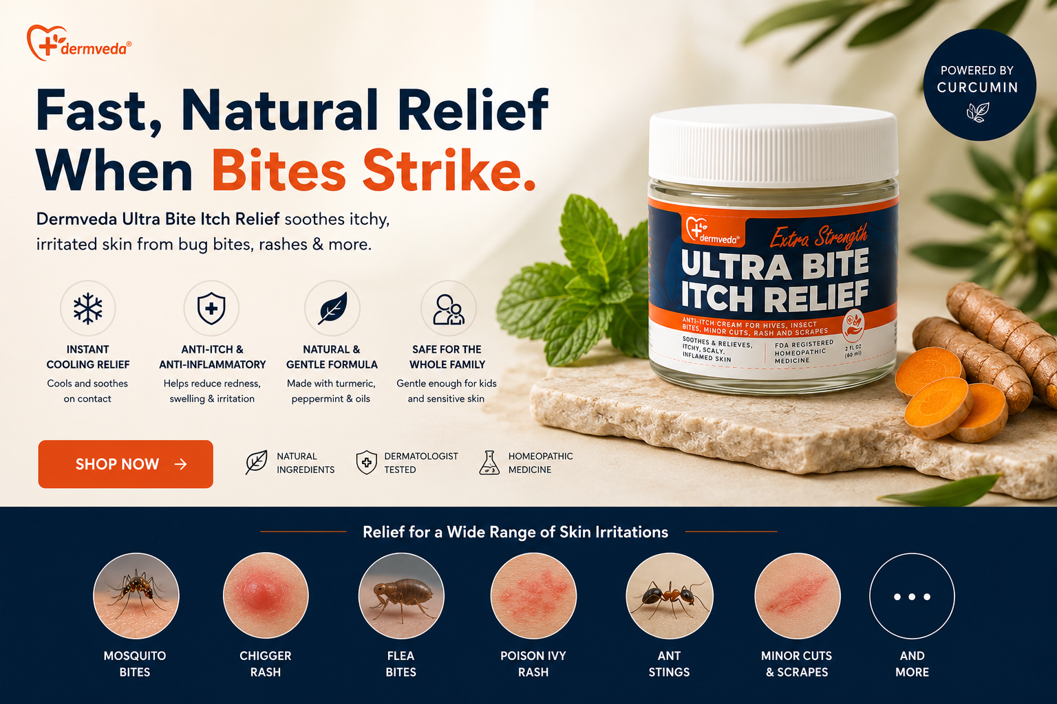 Dermveda Extra Strength Ultra Bite Itch Relief — hero image