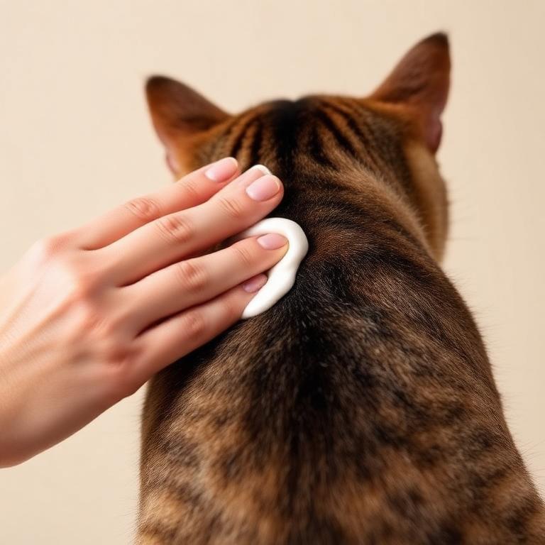 Massage gently