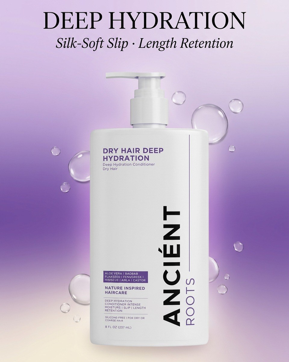 Ancient Roots Deep Hydration Conditioner for Dry Hair hero image