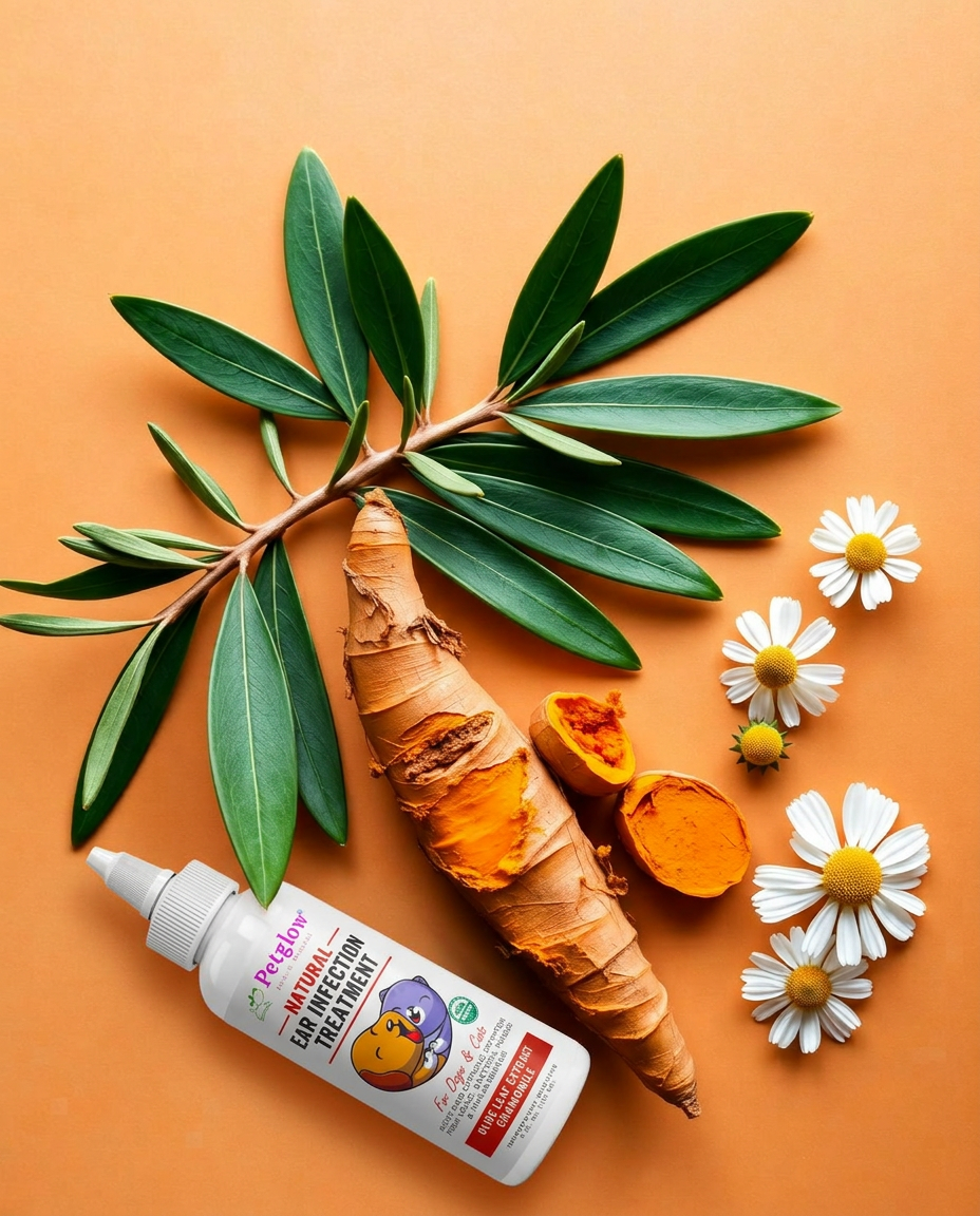 Olive leaf, turmeric and chamomile — PetGlow's botanical actives