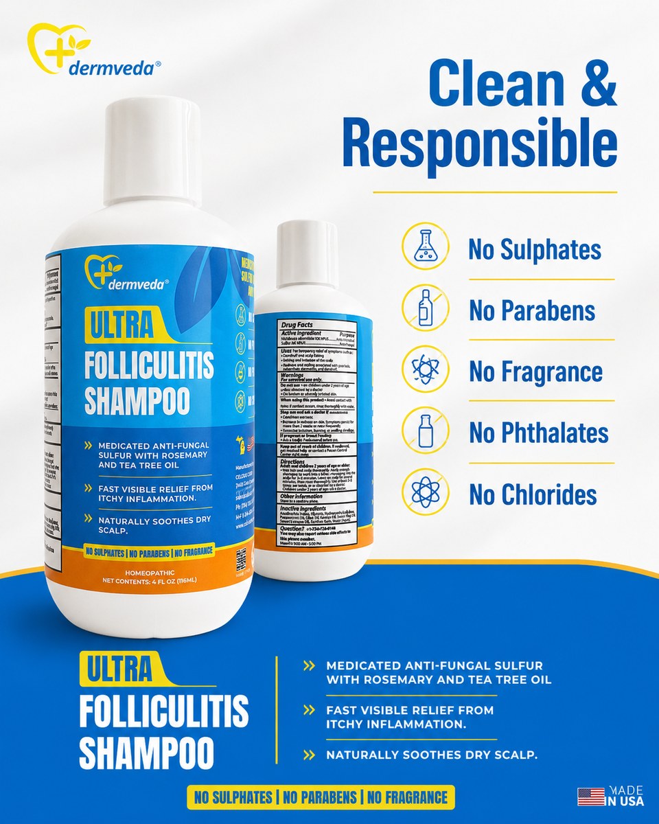 Clean formula — no sulfates, no parabens, no phthalates, no synthetic fragrance