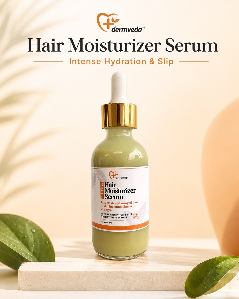 Dermveda Hair Moisturizer Serum — for daily softness