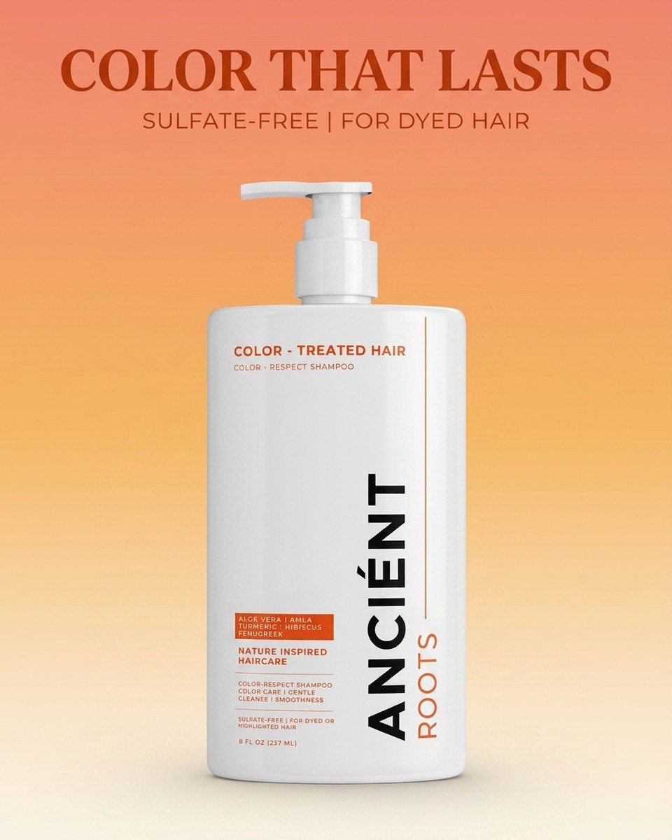 Ancient Roots Color Respect sulfate-free shampoo — for colored hair
