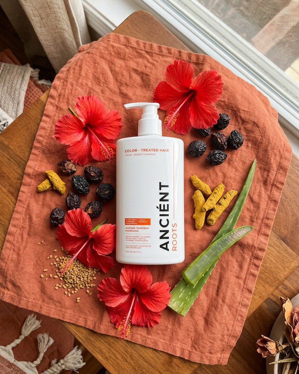 Made for dyed or highlighted hair — color care, smoothness, soft detangling, silicone-free