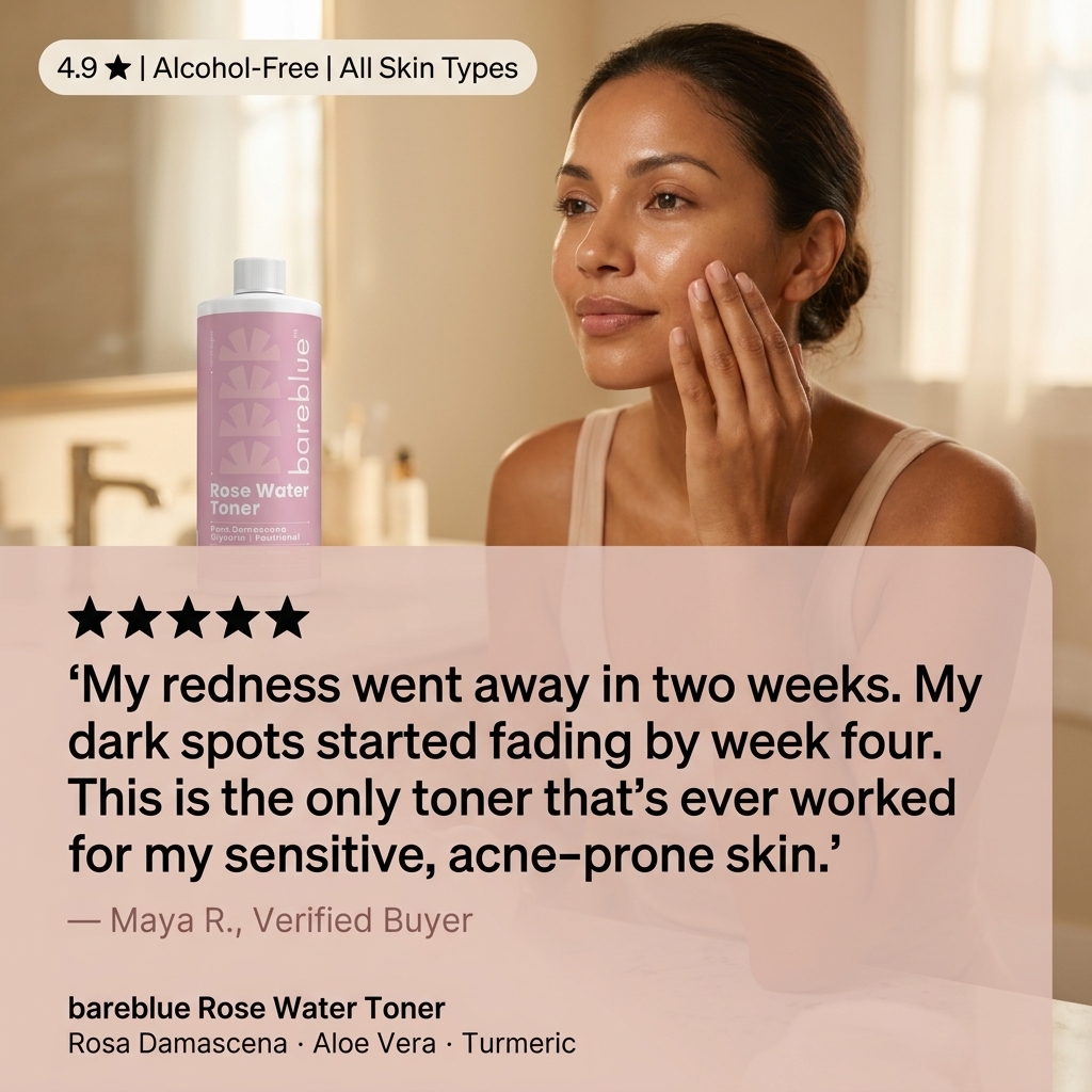 Customer experience with Bareblue Rose Water Toner