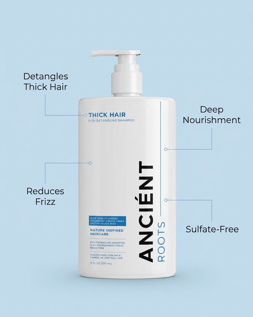 Hydrating shampoo benefits for frizzy hair including softness, moisture and shine