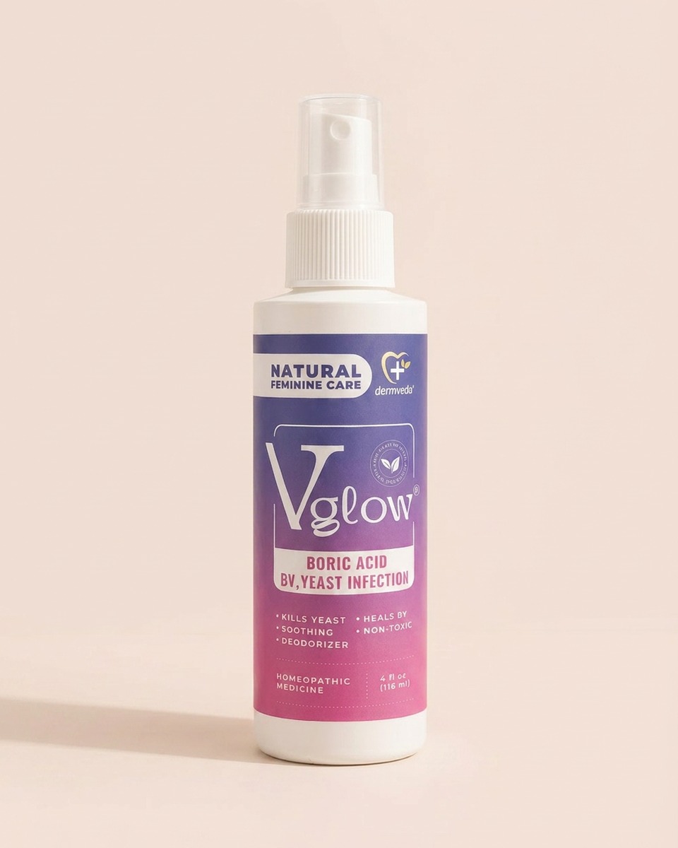 VGlow vaginal yeast and BV symptom treatment spray — 2 day OTC feminine care